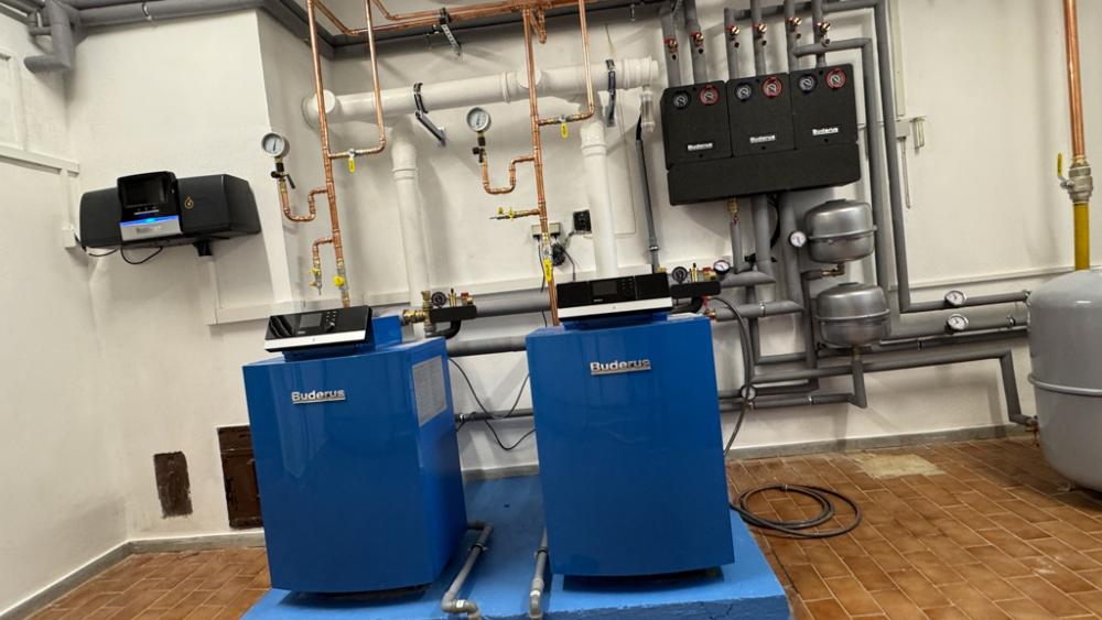 Dětský domov Klánovice - Rekonstrukce čtyř topných zdrojů